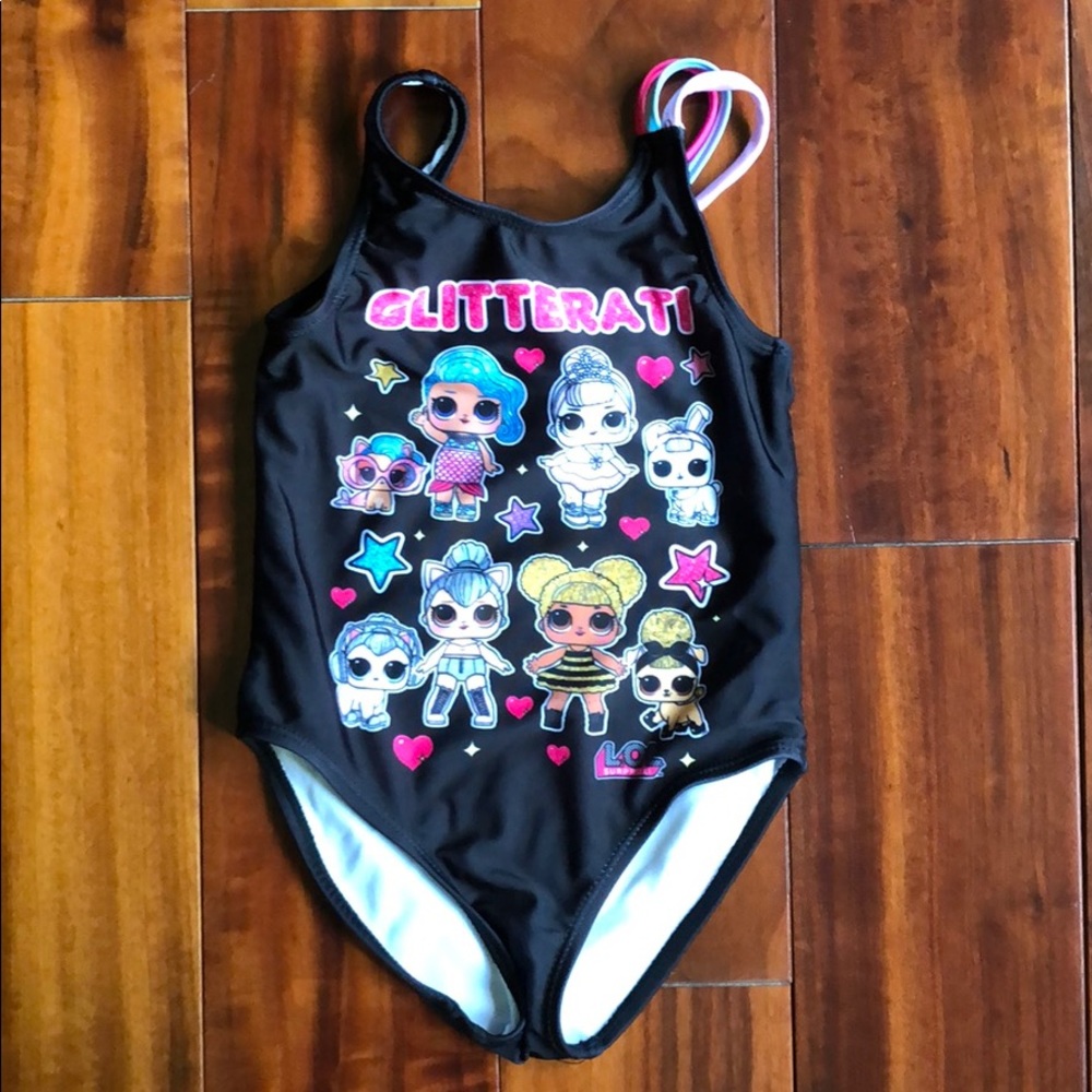 LOL Surprise One Piece Swimsuit - Size XS